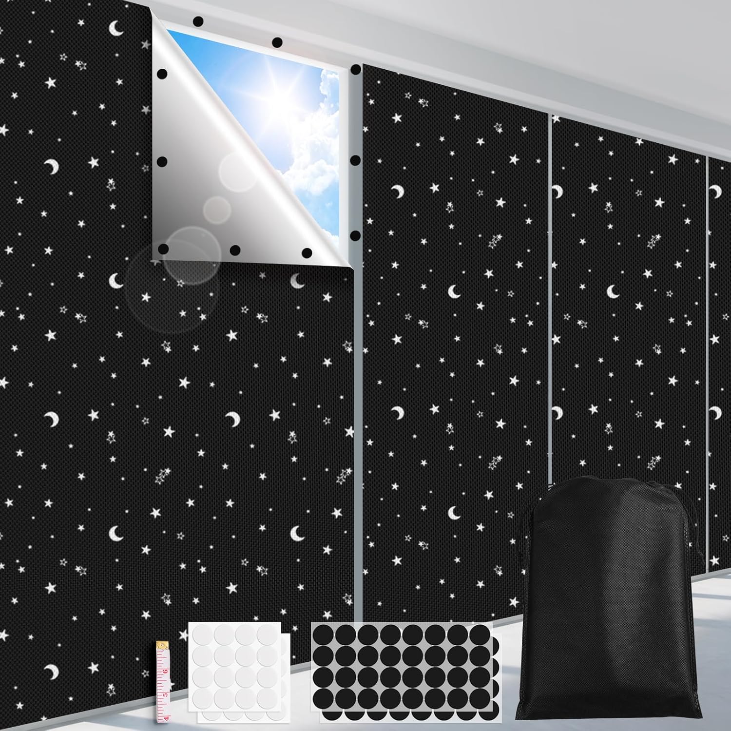 100% Blackout Blinds, Special Blackout Window Cover, Innovative Blackout Curtain...