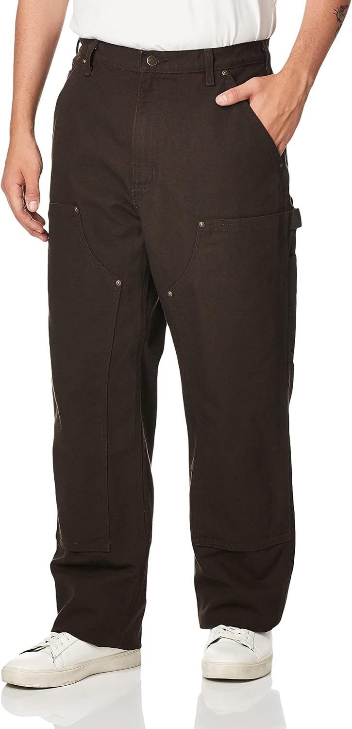 Carhartt Men's Pants, Special Loose Fit Work Pant, Innovative Washed Duck Double...