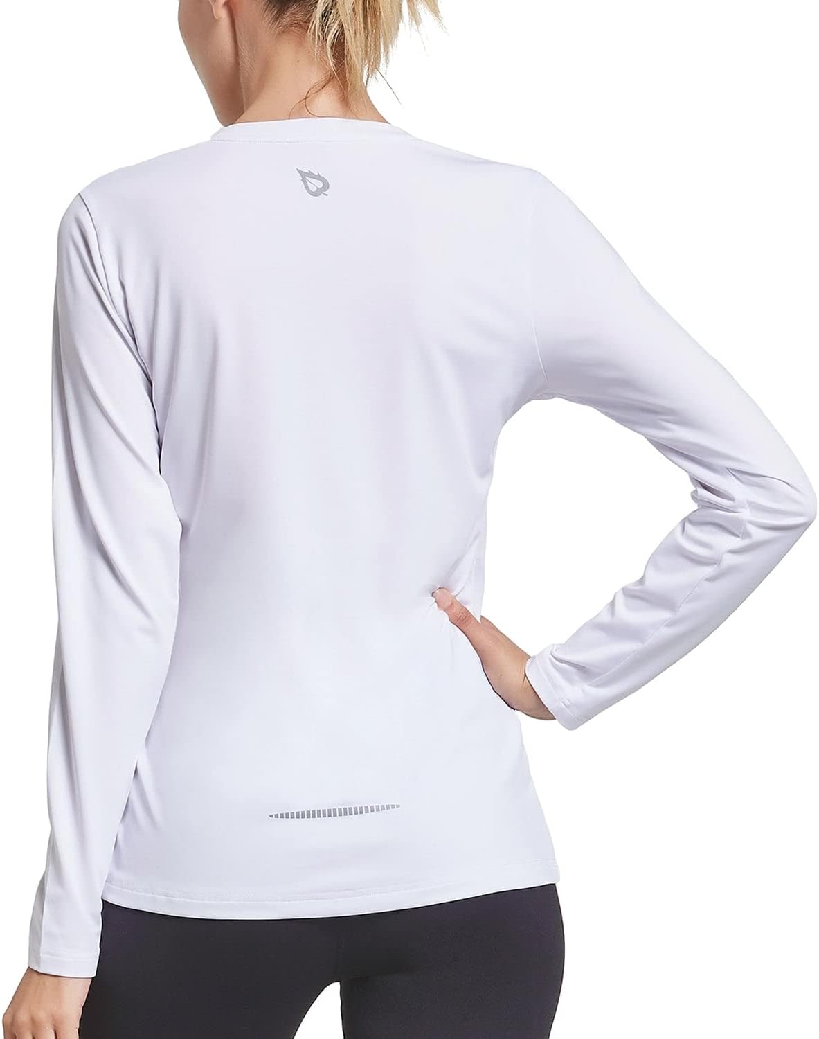 BALEAF Women's Workout Top, Special Long Sleeve Athletic Shirt for Running, Inno...