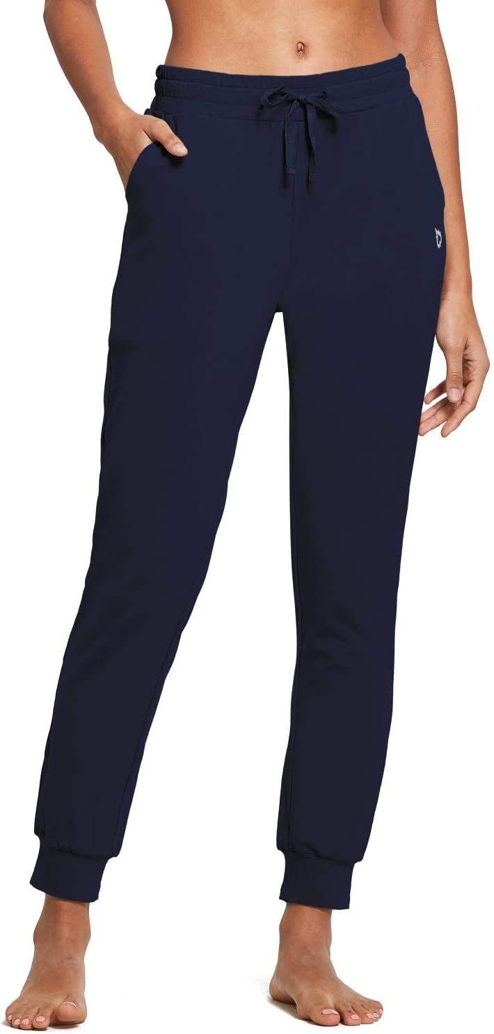 BALEAF Women's Sweatpants, Special Cotton Joggers with Pockets, Innovative Loung...