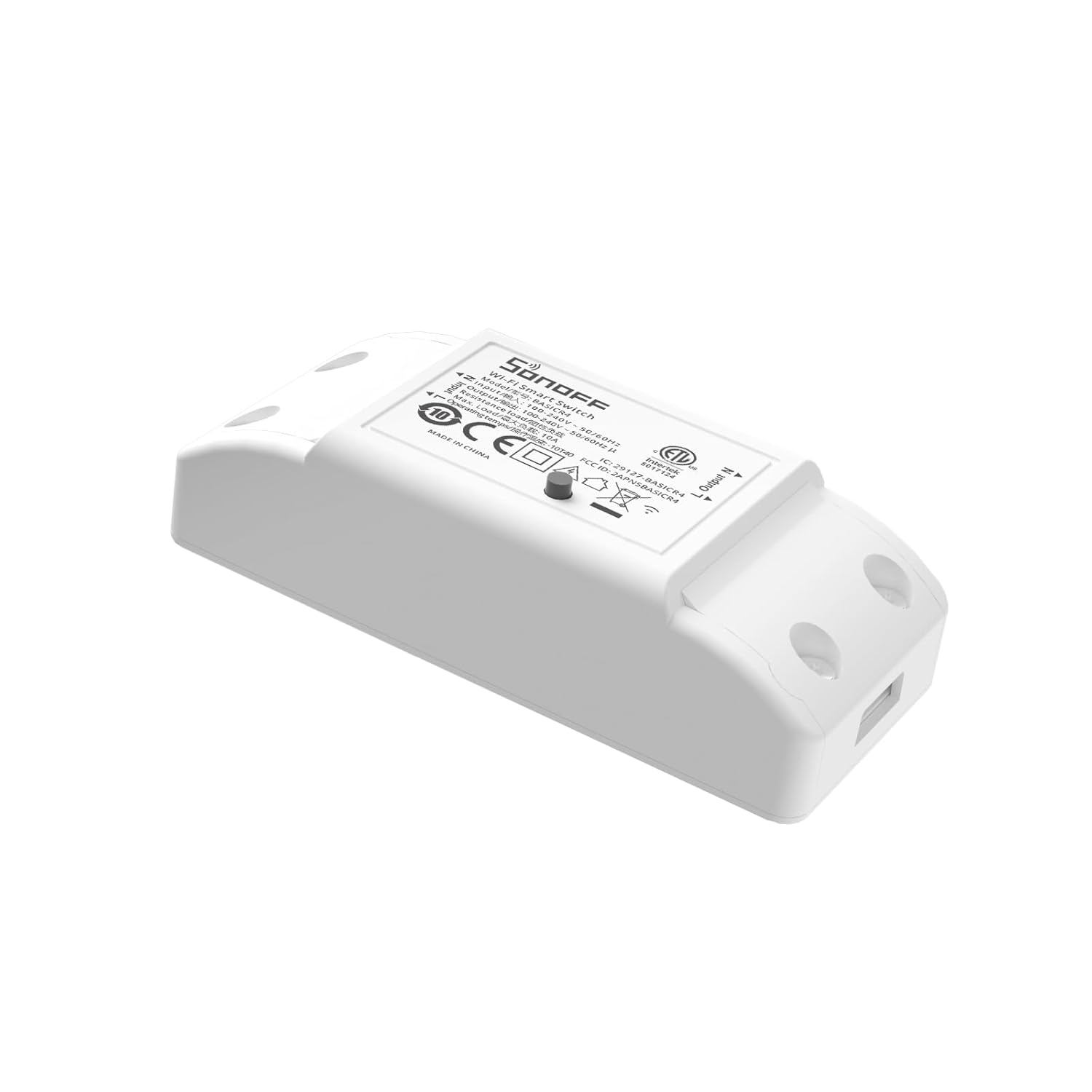 SONOFF Smart WiFi Light Switch 10A 2400W, Wireless Relay Switch Universal DIY Mo...