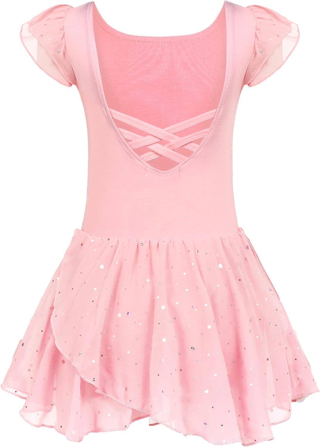 Arshiner Girls Ballet Dance Dress, Special Ruffle Sleeve Dress for Ballet, Innov...
