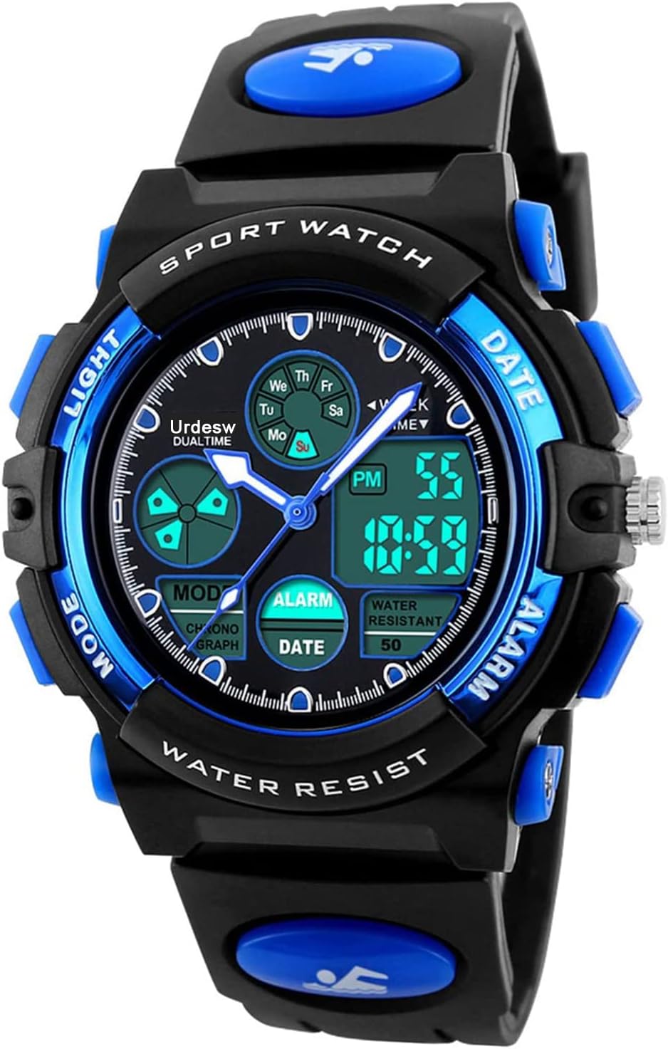 Urdesw Kid Watch for 6-12 Year Old Boys, Kids Sports Digital Watch Unique Gifts...