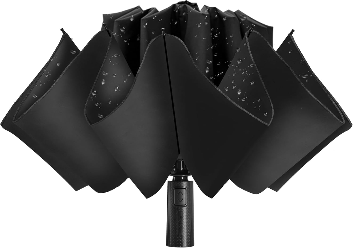 ACEIken Umbrella Reverse Close Folding Windproof Travel Umbrella - Compact and P...