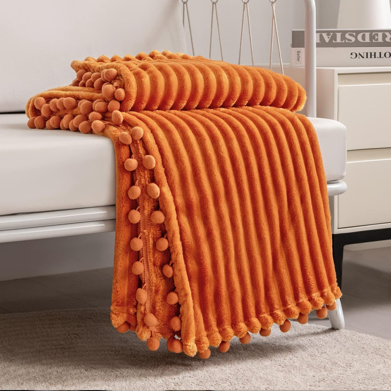 DISSA Fleece Blanket, Special Twin Size Blanket 60x80, Cozy Soft Plush Blanket w...