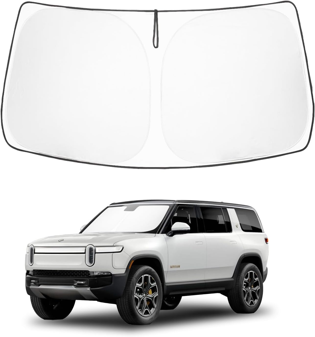 Proadsy 2024 Upgrade, Special Front Windshield Sun Shade, Innovative Foldable Su...