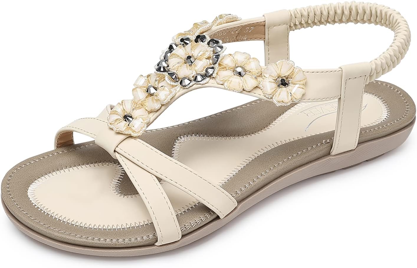 SHIBEVER Flat Sandals, Special Sandals for Women Dressy, Comfortable Ankle Strap...