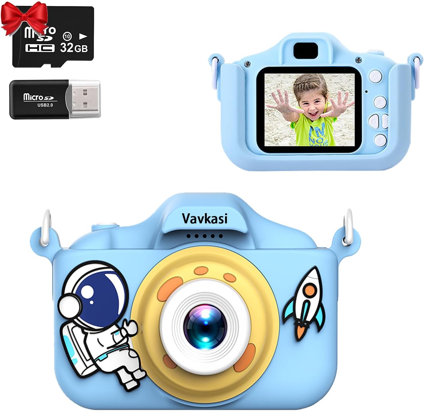 Kids Camera for Girls and Boys 2.0 Inch IPS Screen 1080P 40M HD Video Camera Kid...