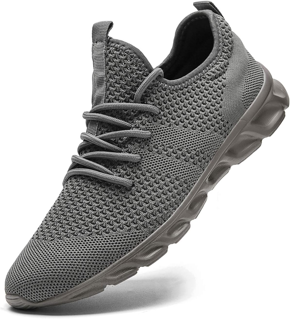 Damyuan Mens Running Walking Tennis Trainers Casual Gym Athletic Fitness Sport S...