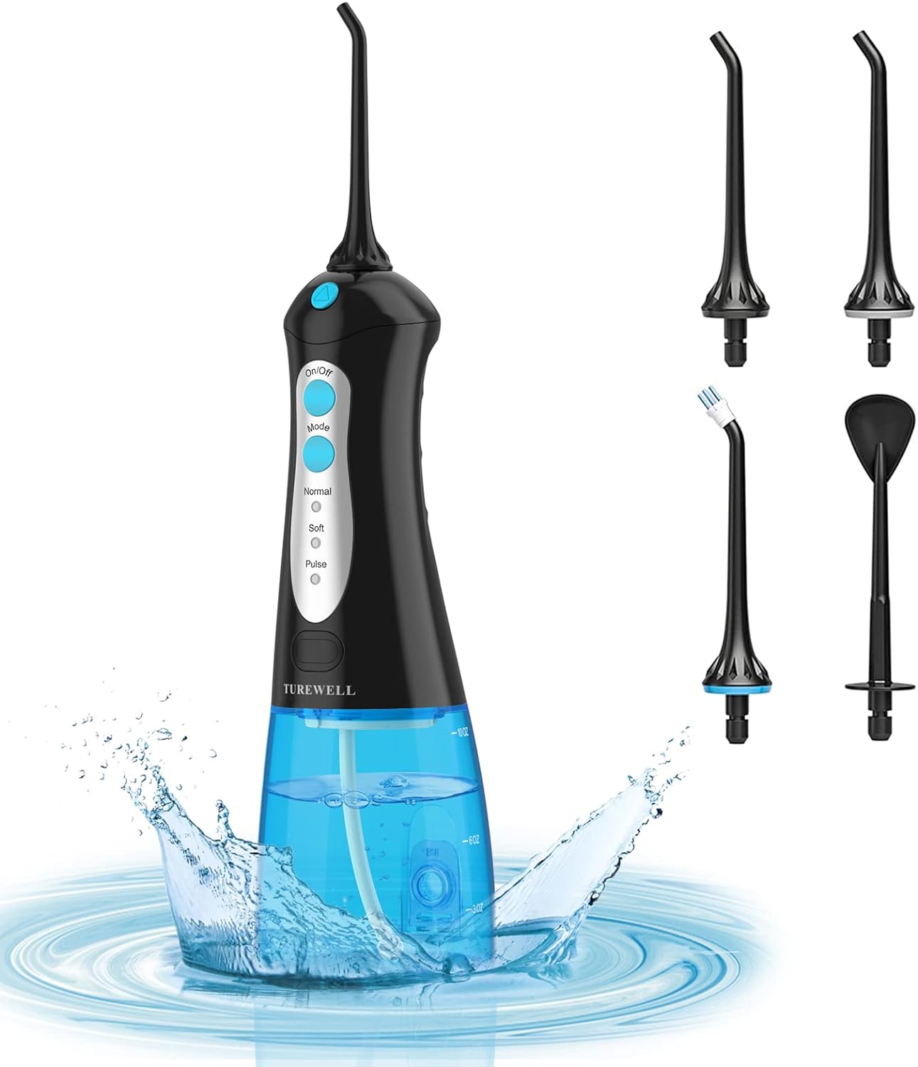 **Best Water Dental Flosser, High-Quality Cordless Dental Irrigator for Teeth an...