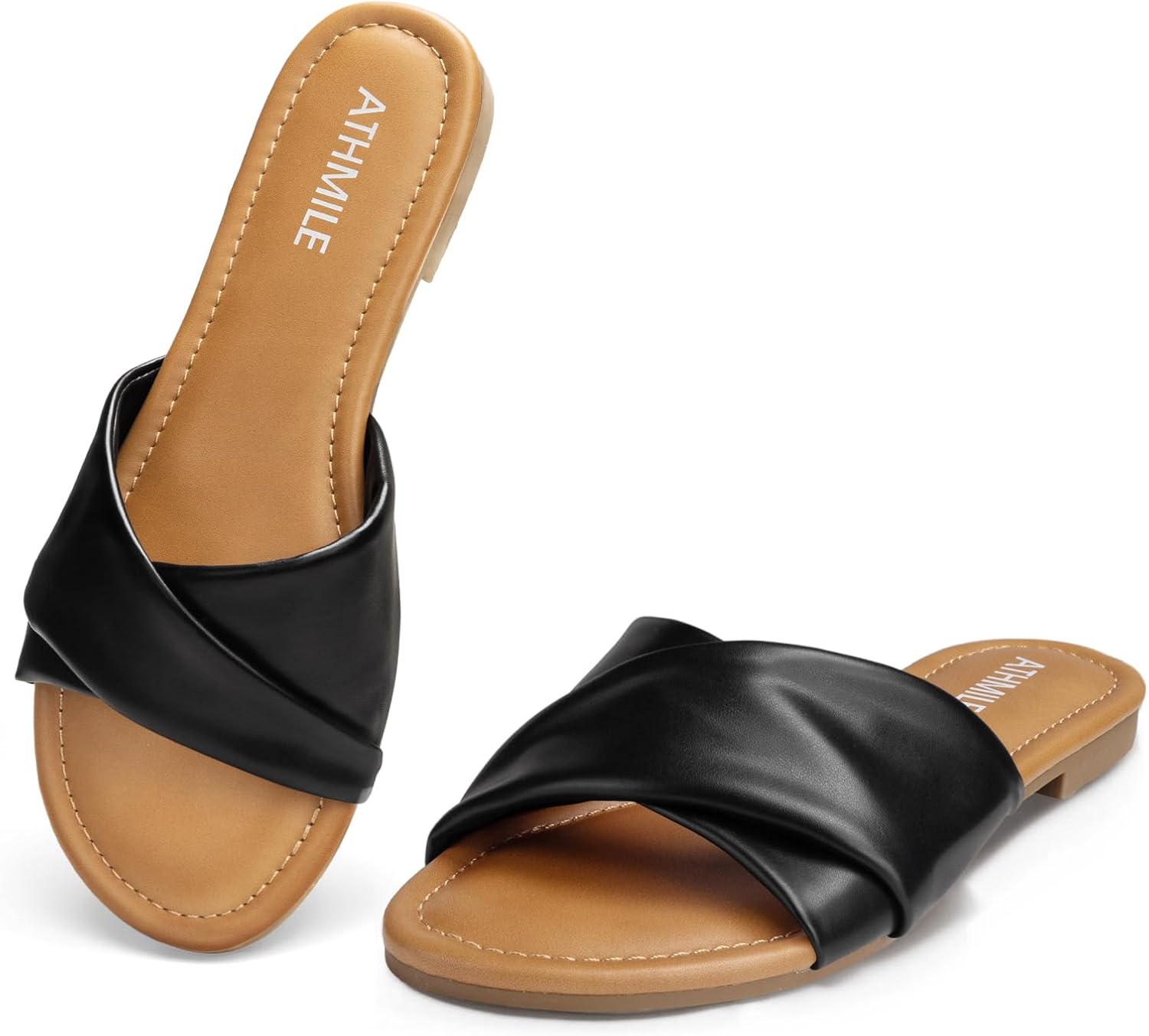 Stylish ATHMILE Sandals, Special Summer Flat Comfortable Sandals for Women, Fash...