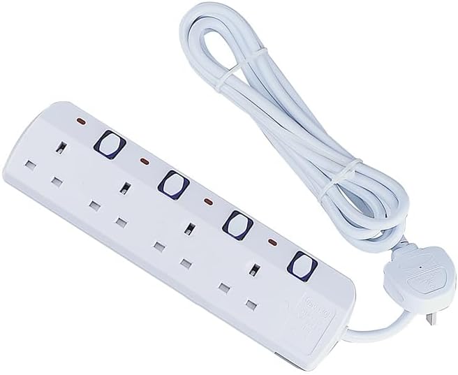 Extension Lead with Individual Switches, 13Amp Ext...