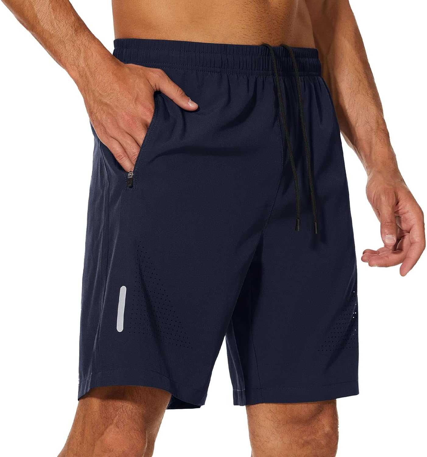 YUTYTH Mens Gym Running Shorts, Special Athletic Shorts with Quick Dry Fabric, I...