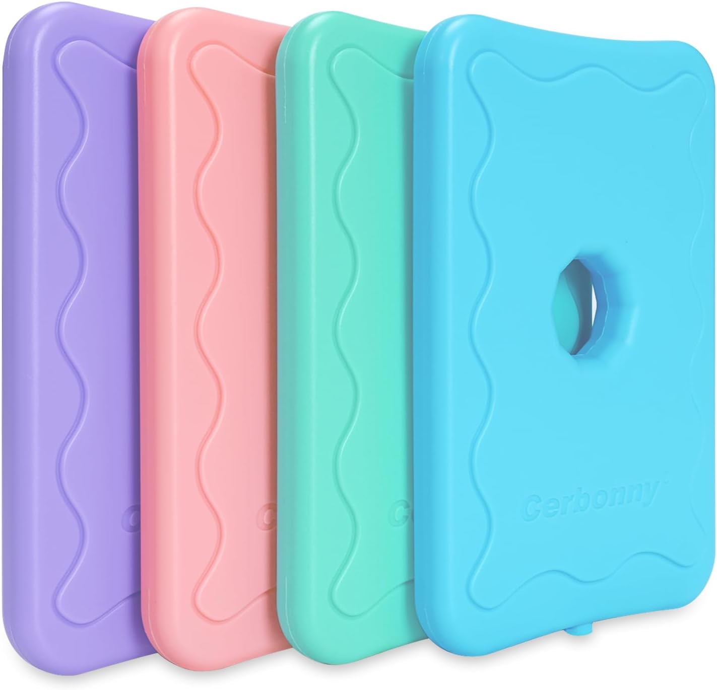Cerbonny Ice Packs For Lunch Boxes,Lunch Box Ice Packs,Ice Packs For Cooler,Free...