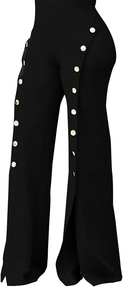 PINSV Women's High Waisted Pants, Special Stretchy Bootcut Dress Pants, Innovati...