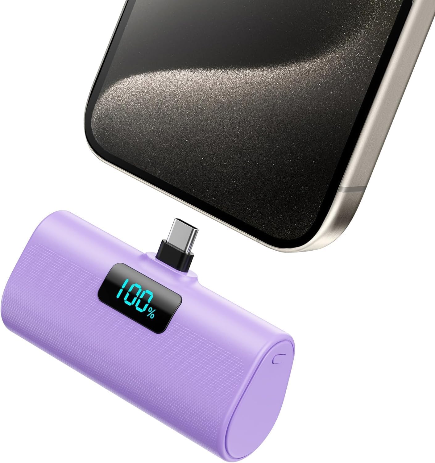 Mini Power Bank for iPhone 15 Series,Upgraded 5200mAh PD USB C Portable Charger...