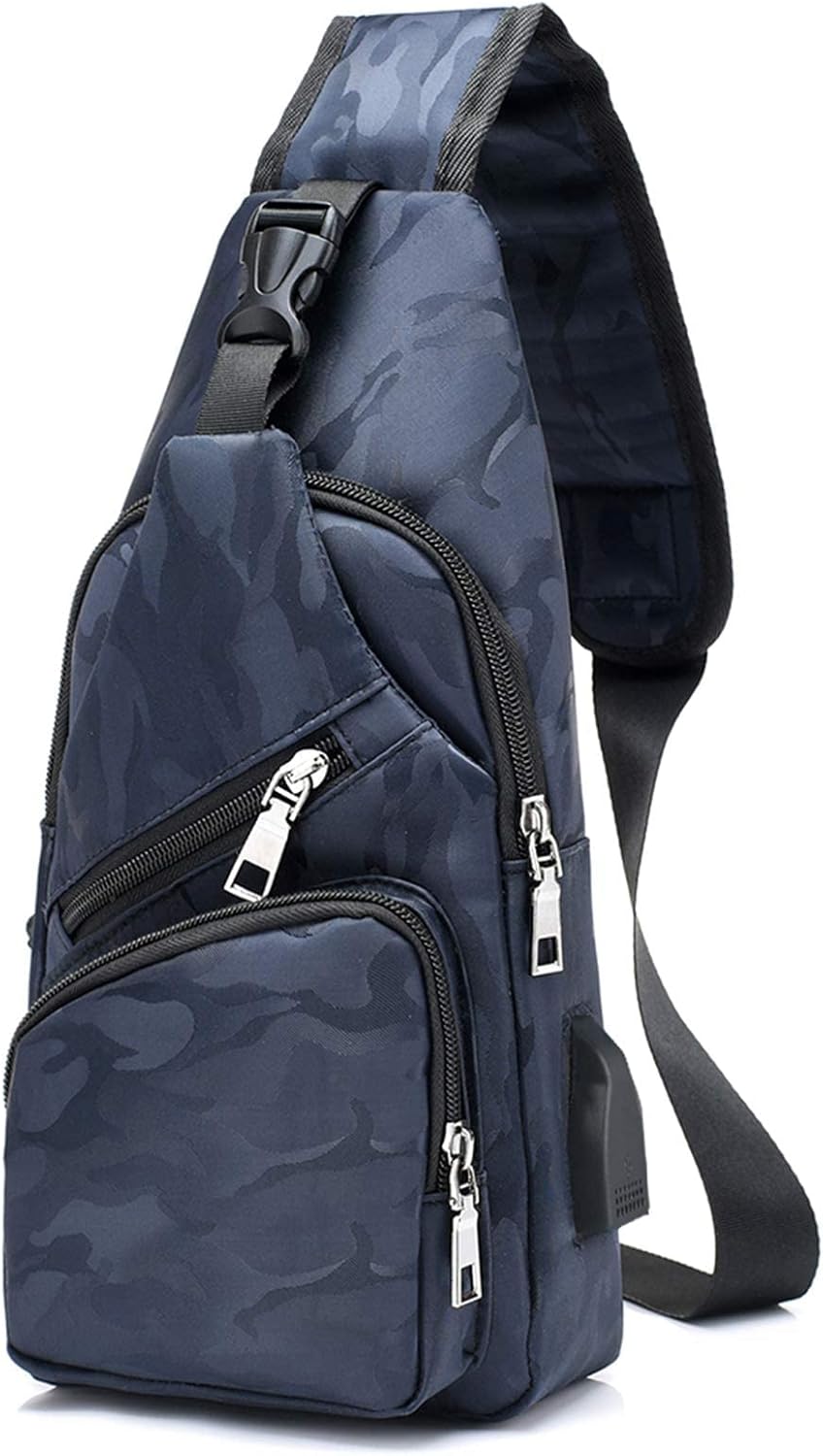 flintronic Sling Bag, Unique Chest Bag with USB Charging Port, Special Lightweig...