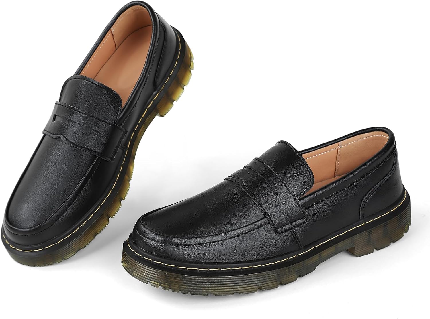 Women's Loafers, Special Classic Penny Loafers for Women, Innovative Fashion Dri...
