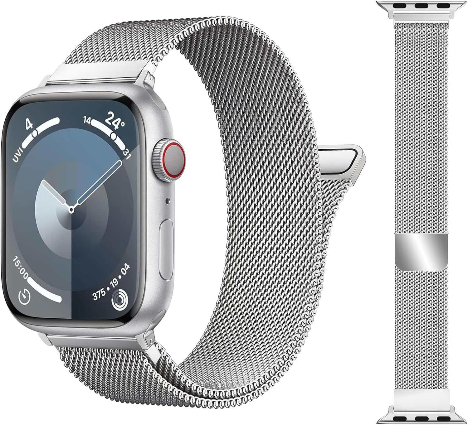 ORRLBB Patented Strap Compatible with Apple Watch Straps Series 9 8 7 6 5 4 3 SE...