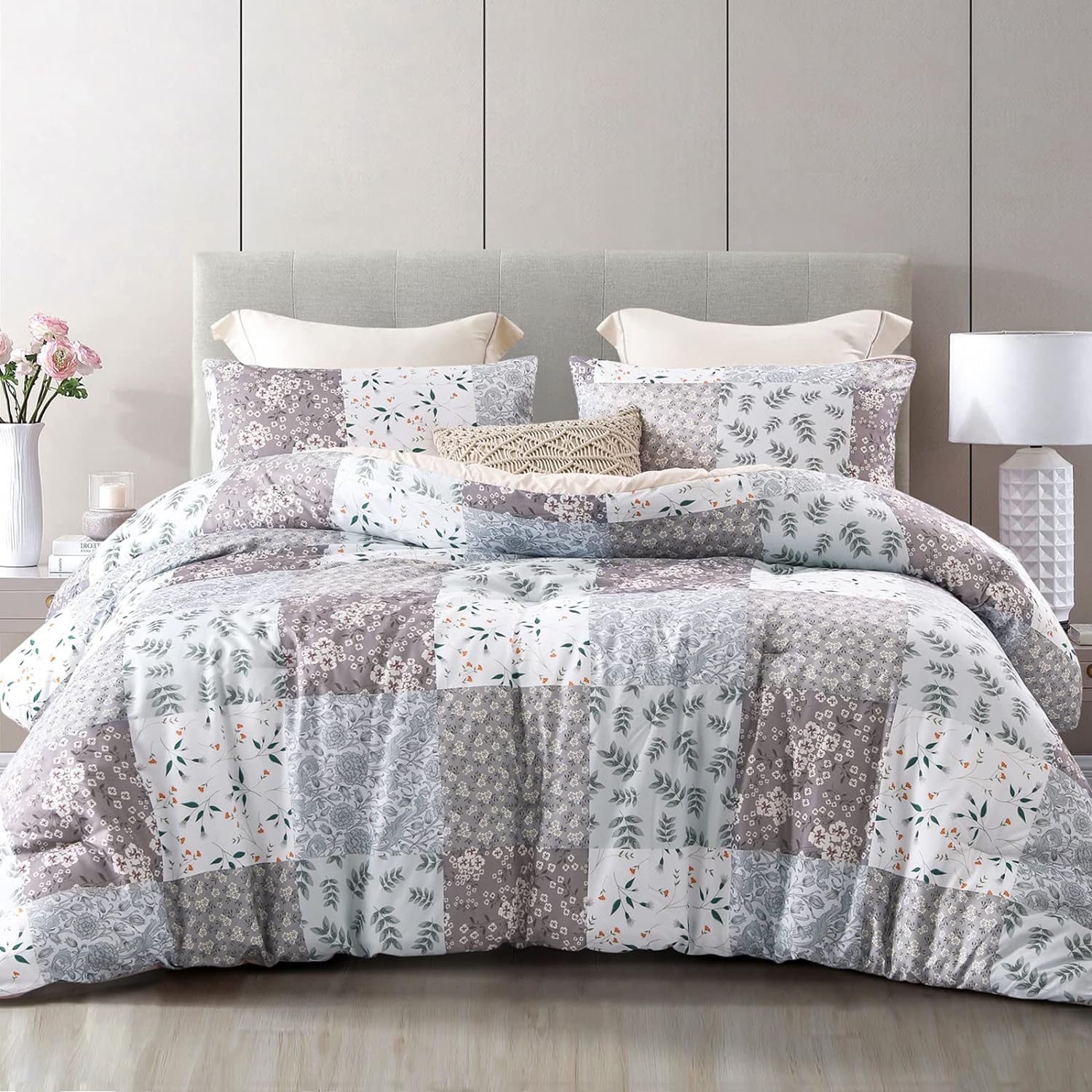 Whale Flotilla 7.5 Tog Double Size Duvet Set, Soft Reversible Coverless Duvet wi...