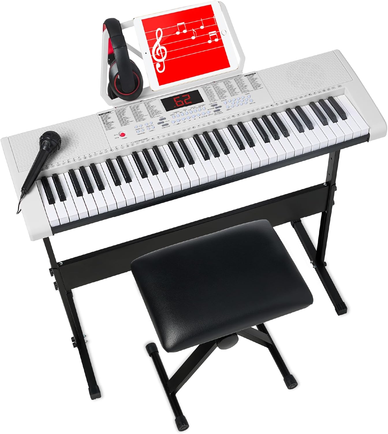 Choice Products, Special Electronic Keyboard Piano Set, Innovative 61-Key Portab...