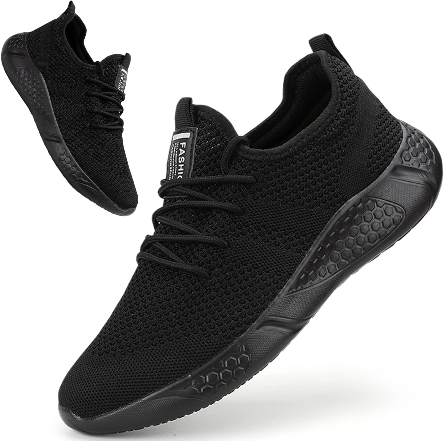 BUBUDENG Women's Trainers Casual Sneakers Walking Gym Sport Running Shoes Lightw...