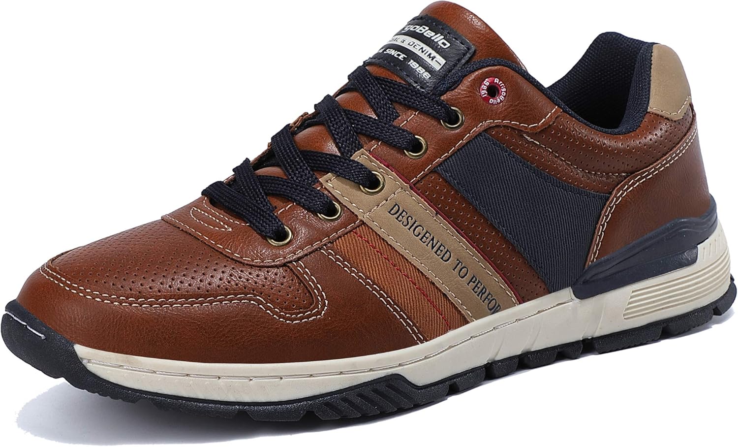 ARRIGO BELLO Casual Shoes Mens Trainers Walking Shoe Skate Athletic Formal Class...