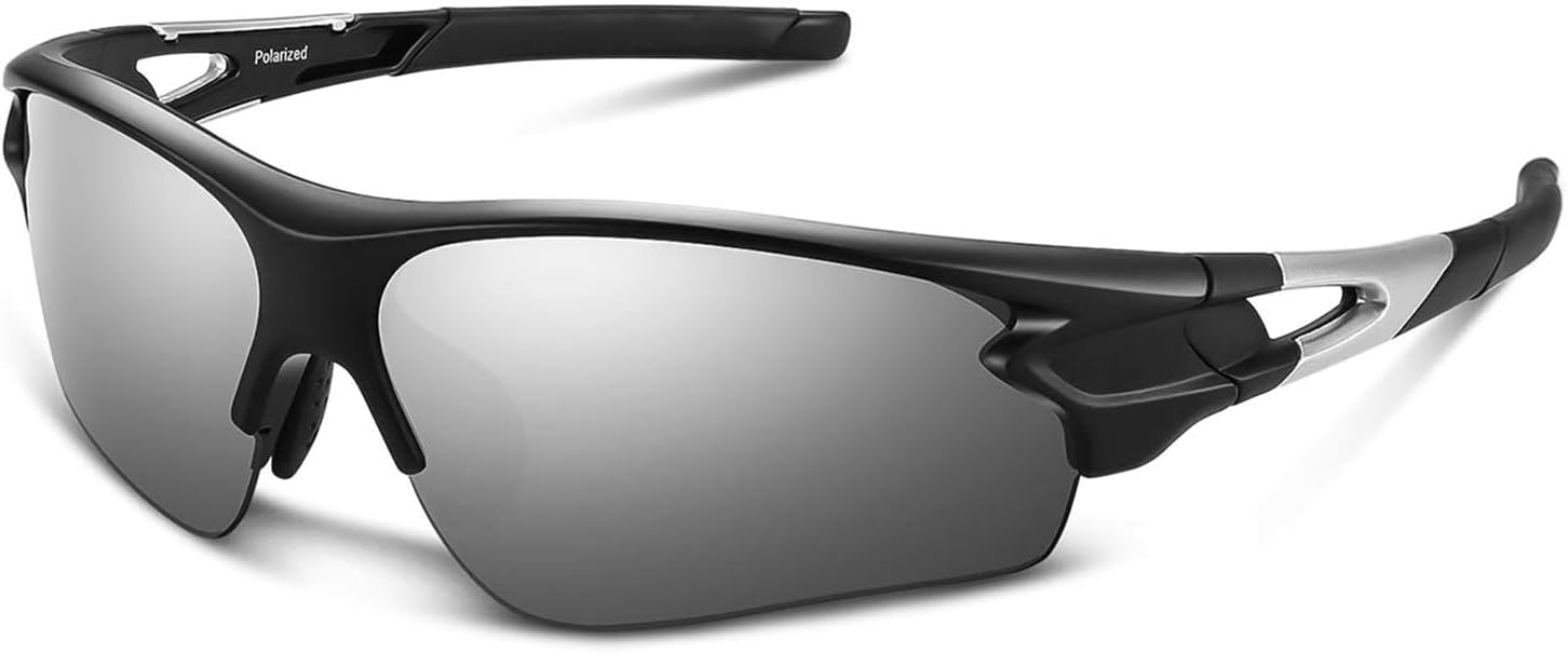 BEACOOL Polarized Sports Sunglasses for Men Women Youth Baseball Cycling Fishing...