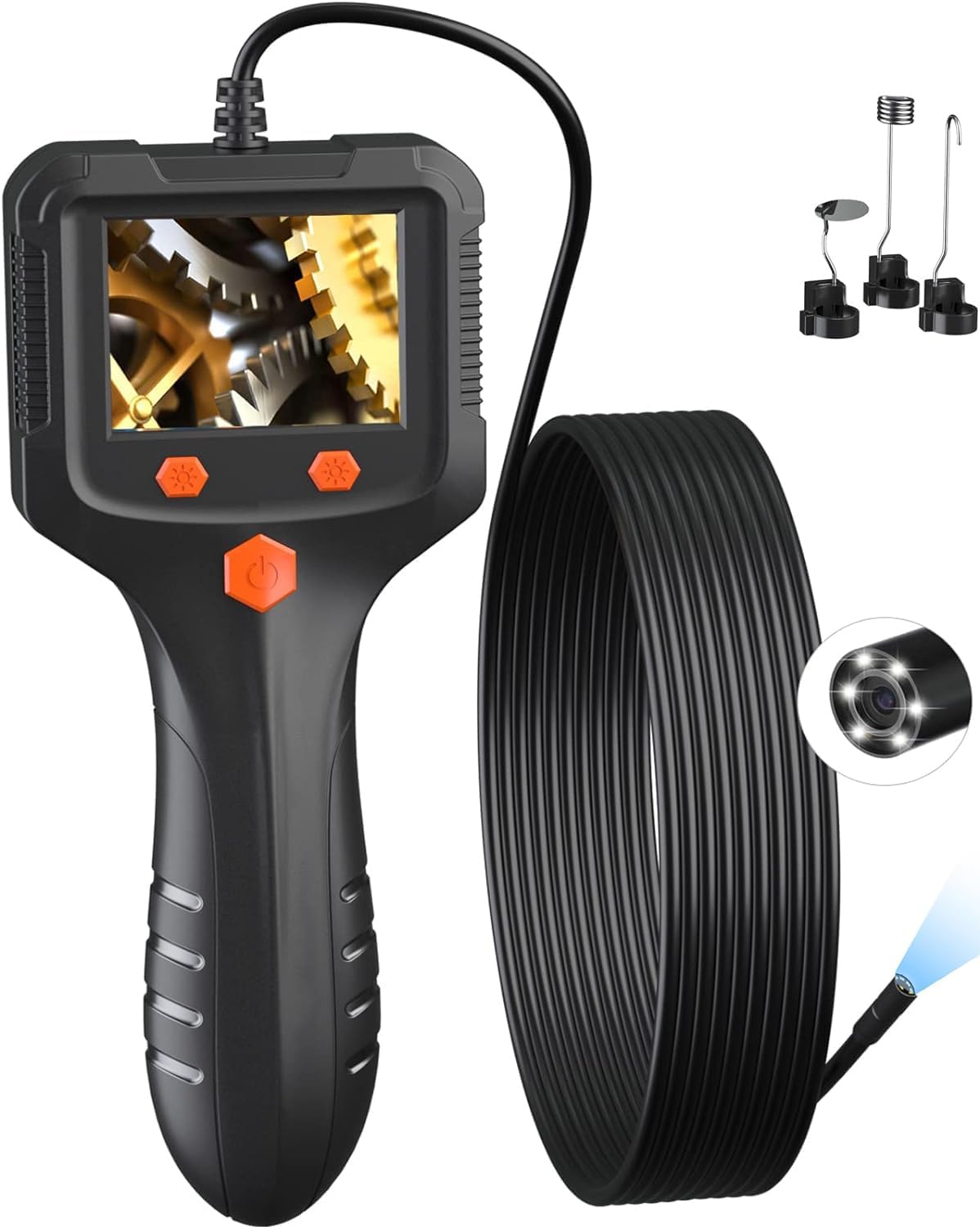 Daxiongmao Borescope, Endoscope Inspection Camera with Lights,Handheld IP67 Wate...