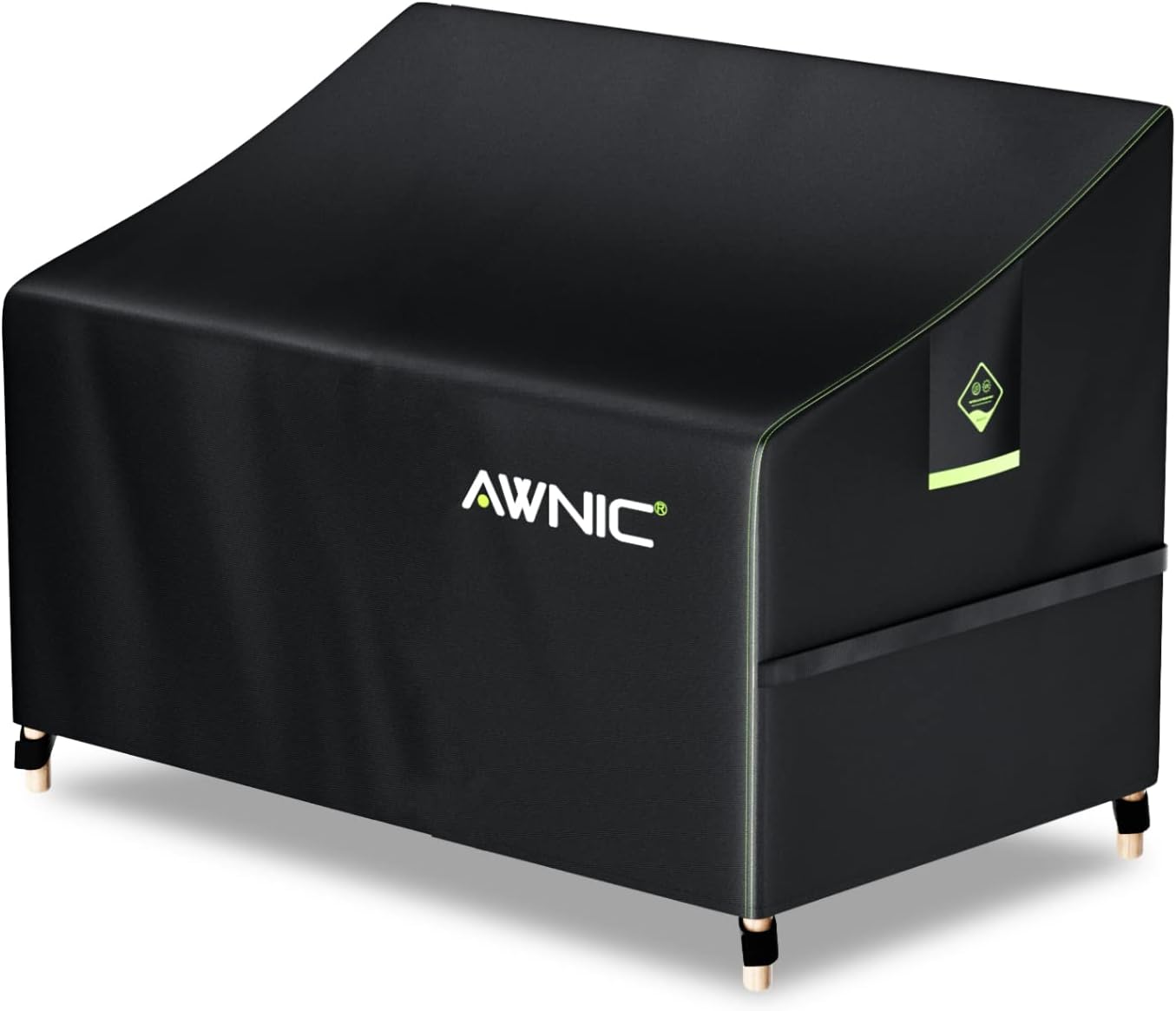AWNIC Garden Bench Cover 2 Seater Waterproof Heavy Duty Tear Resistant 420D Poly...