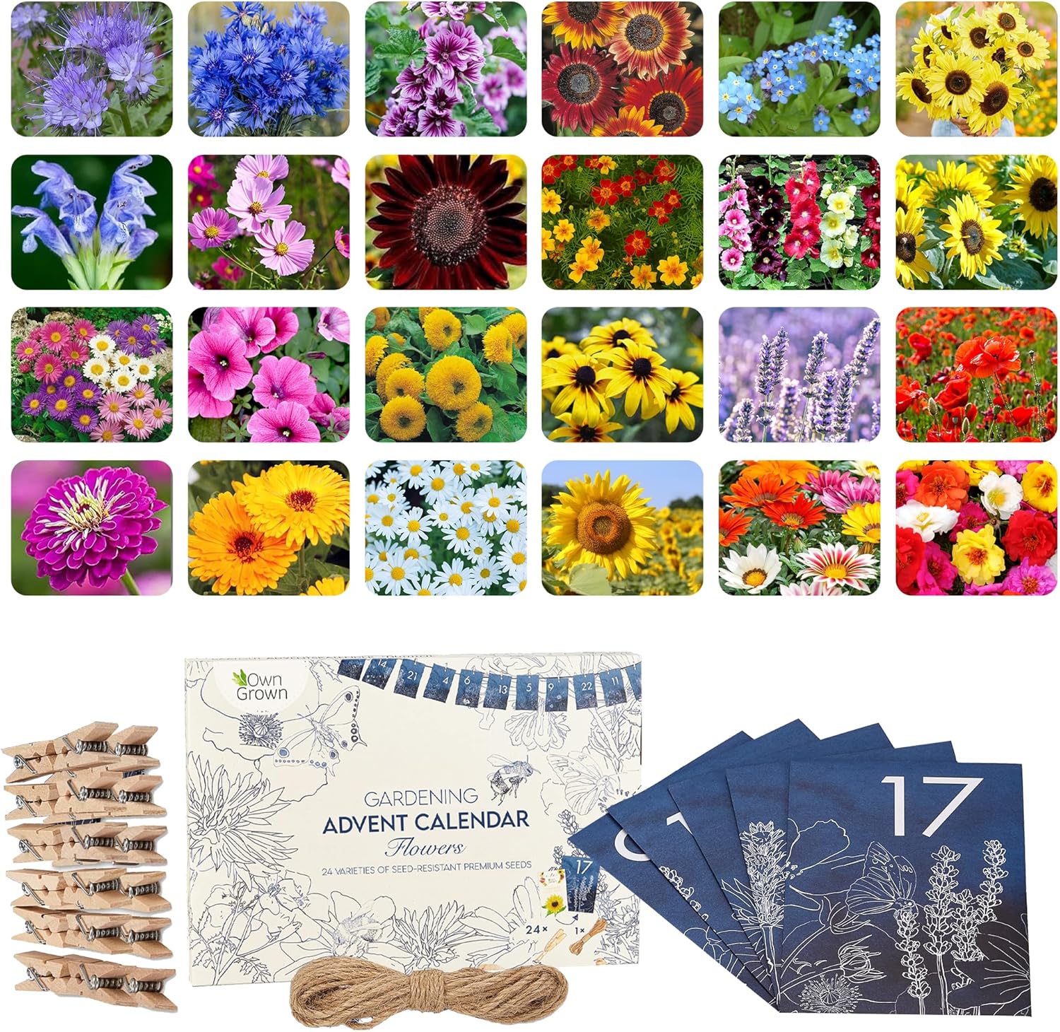 Sure, here's a title following the specified logic:

"Unique OwnGrown Flower See...