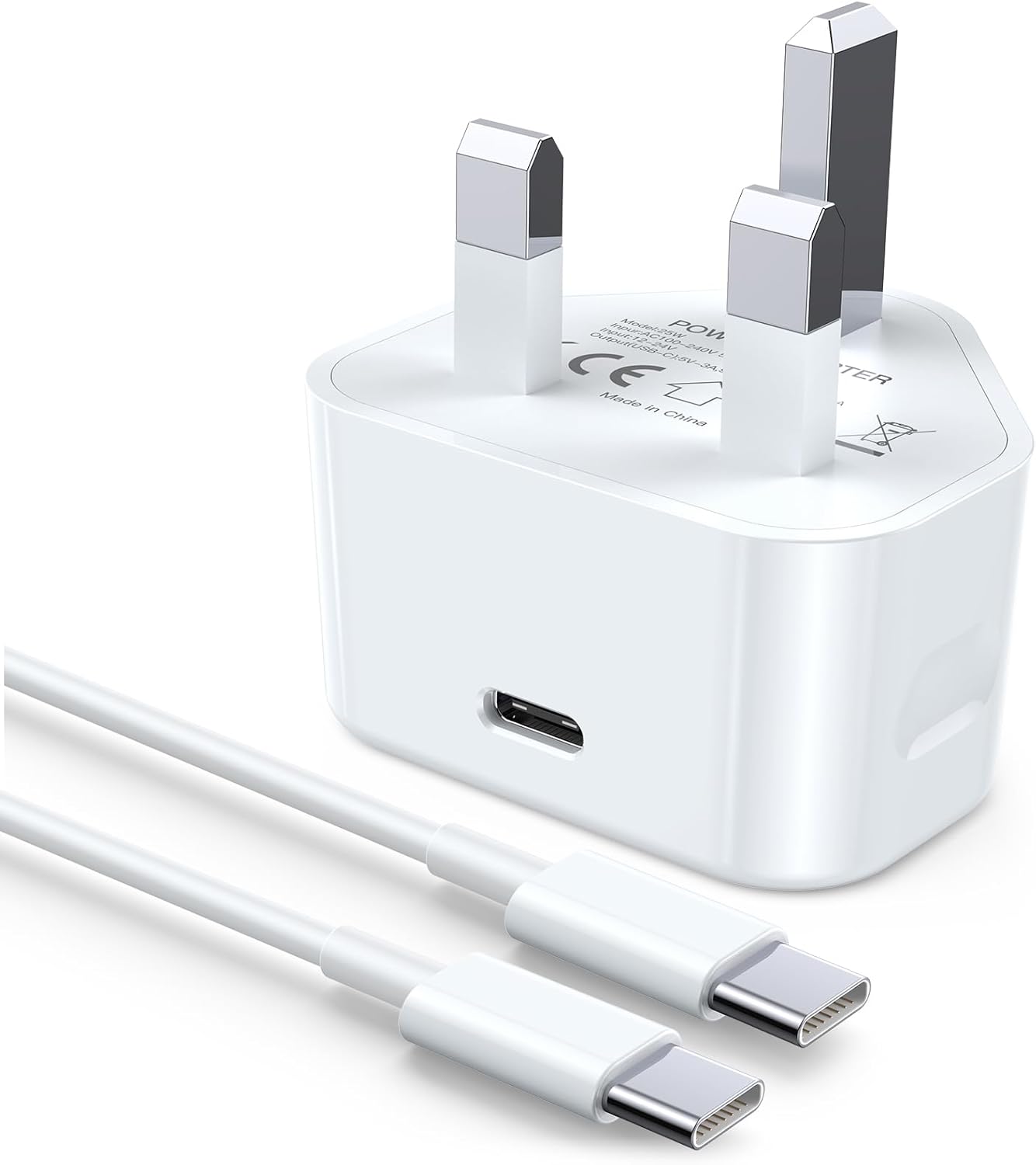 USB C Charger, for iPhone 15 Charger, Super Fast Charging Block 25W USB C Plug C...