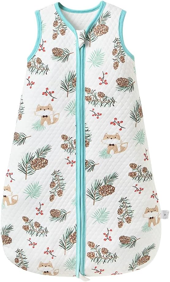 Fairy Baby Sleeping Bag 1.0 TOG Sleeveless Swaddle Blanket for Newborn Boy Girl...