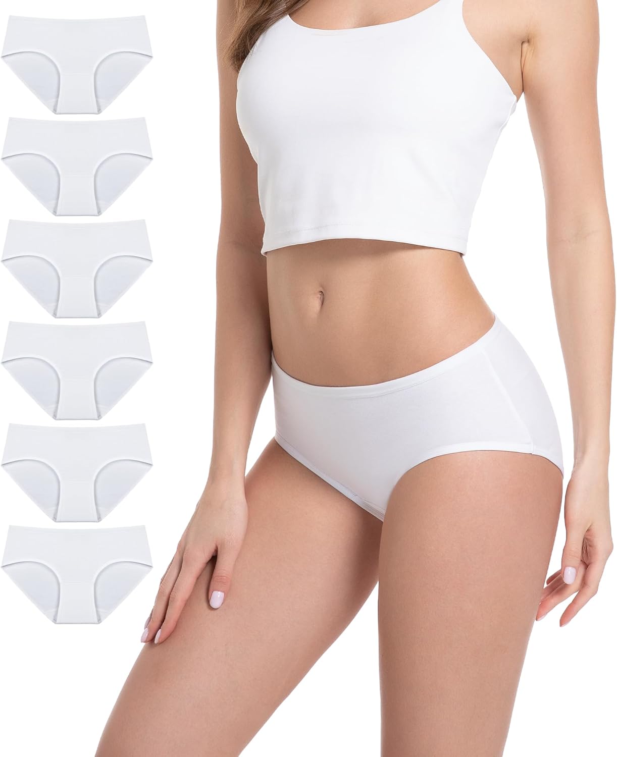 Benirap Womens Underwear, Special Cotton Knickers Multipack, High-Quality Ladies...