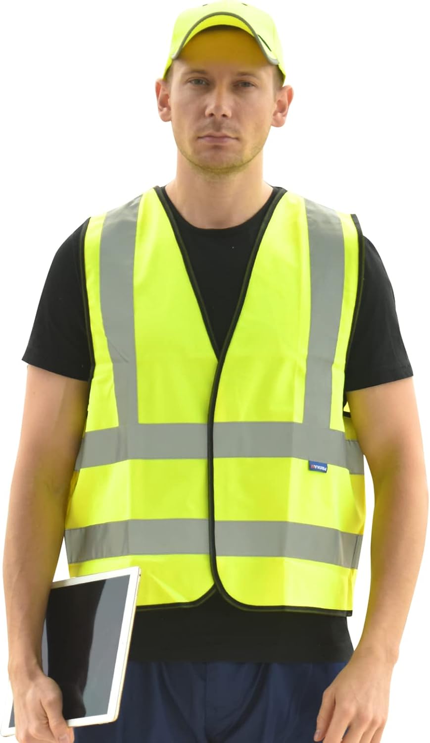 Hi-Vis Vest by AYKRM, Special Reflective Vest for High Visibility, Innovative Hi...