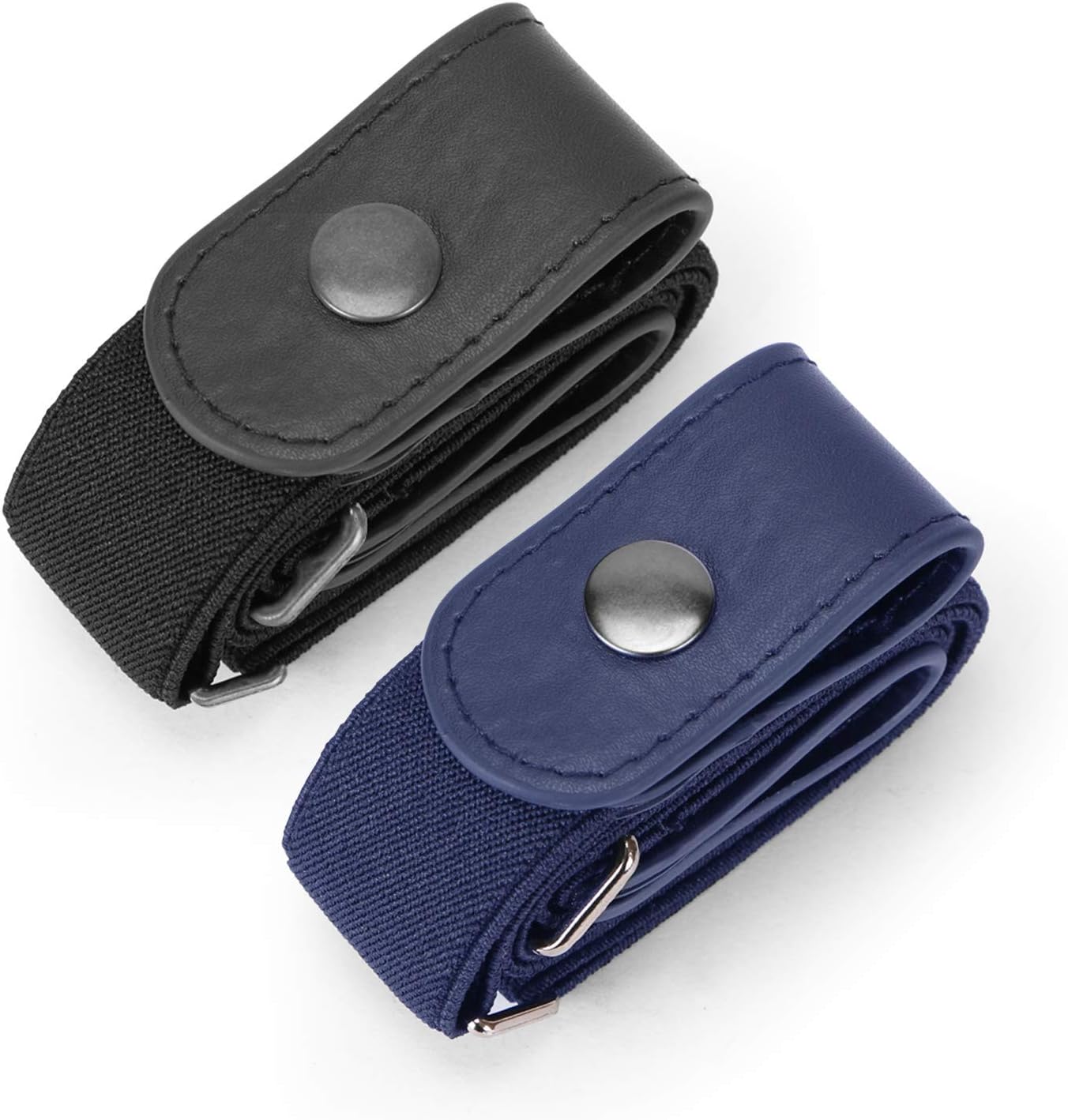 JASGOOD 2 Pack No Buckle Elastic Belt, Special Inv...