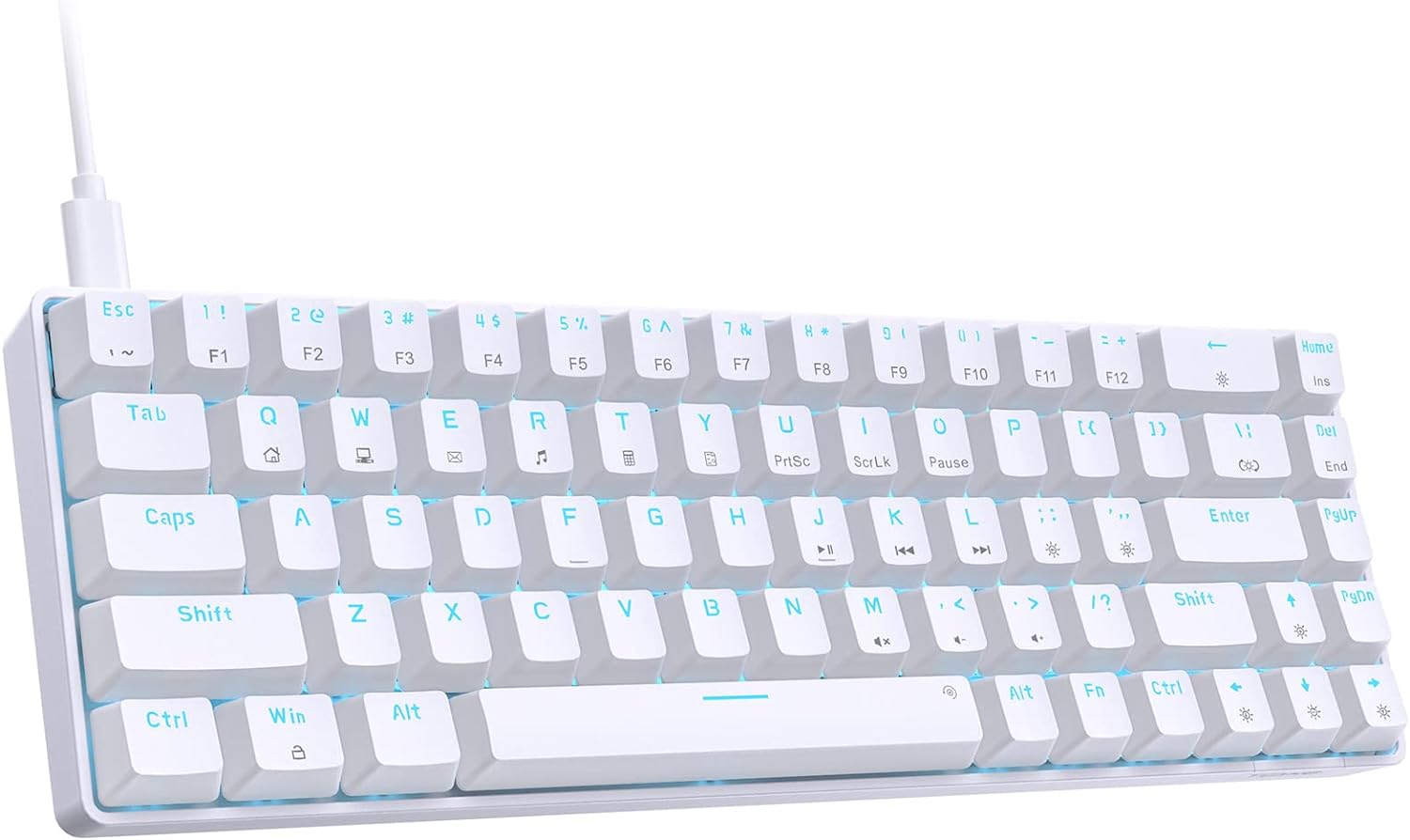 DIERYA T68SE Ultra Compact, Special Gaming Mechanical Keyboard with 60% Mini 68...