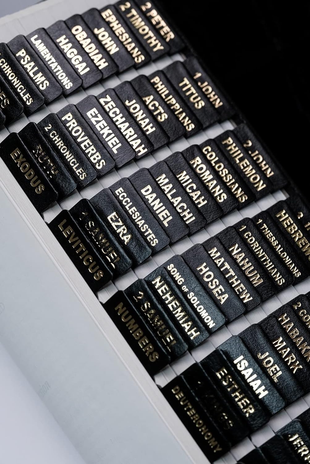 UPAFEXXI- Leather Bible tabs, Bible Tabs for Women and Men, Bible Tabs for Study...