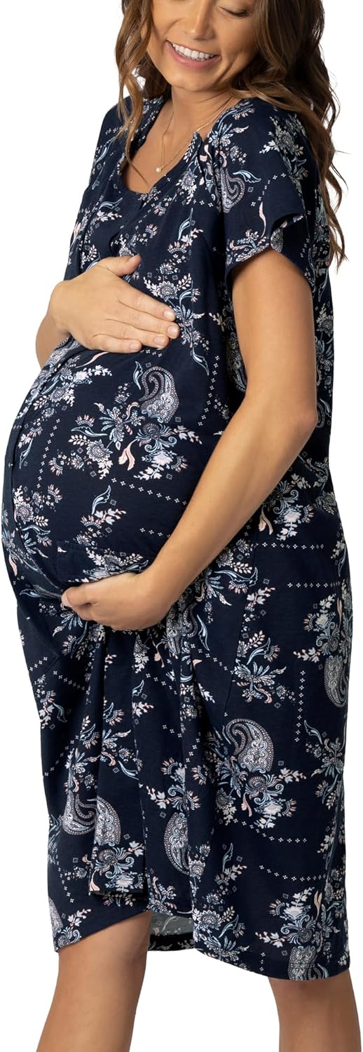 Kindred Bravely Universal Labor and Delivery Gown for Hospital | 3 in 1 Hospital...