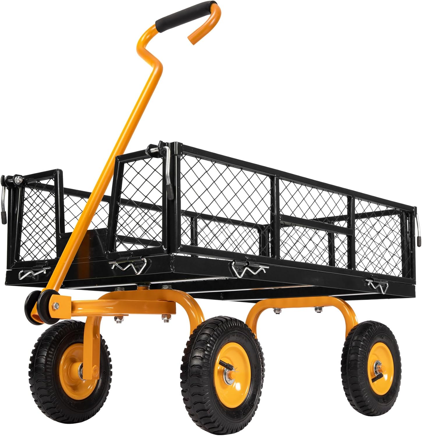 VIVOHOME Heavy Duty 550 Lbs Capacity Mesh Steel Ga...