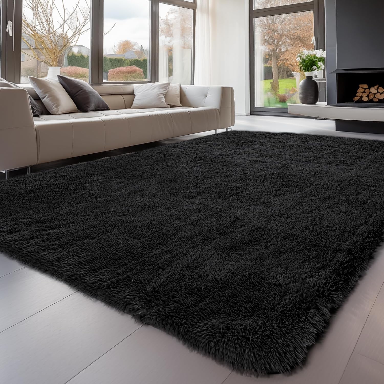 Sour Lemon 8x10 Area Rugs, Special Rugs for Bedroom, Soft and Fluffy Rug, Large...
