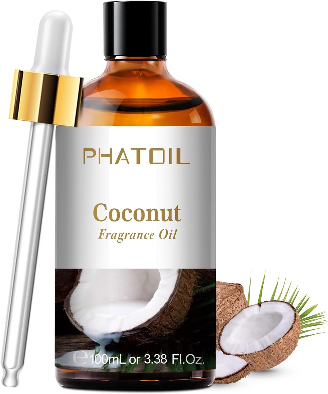 PHATOIL Coconut Fragrance Oils for Aromatherapy, Essential Oils for Diffusers fo...