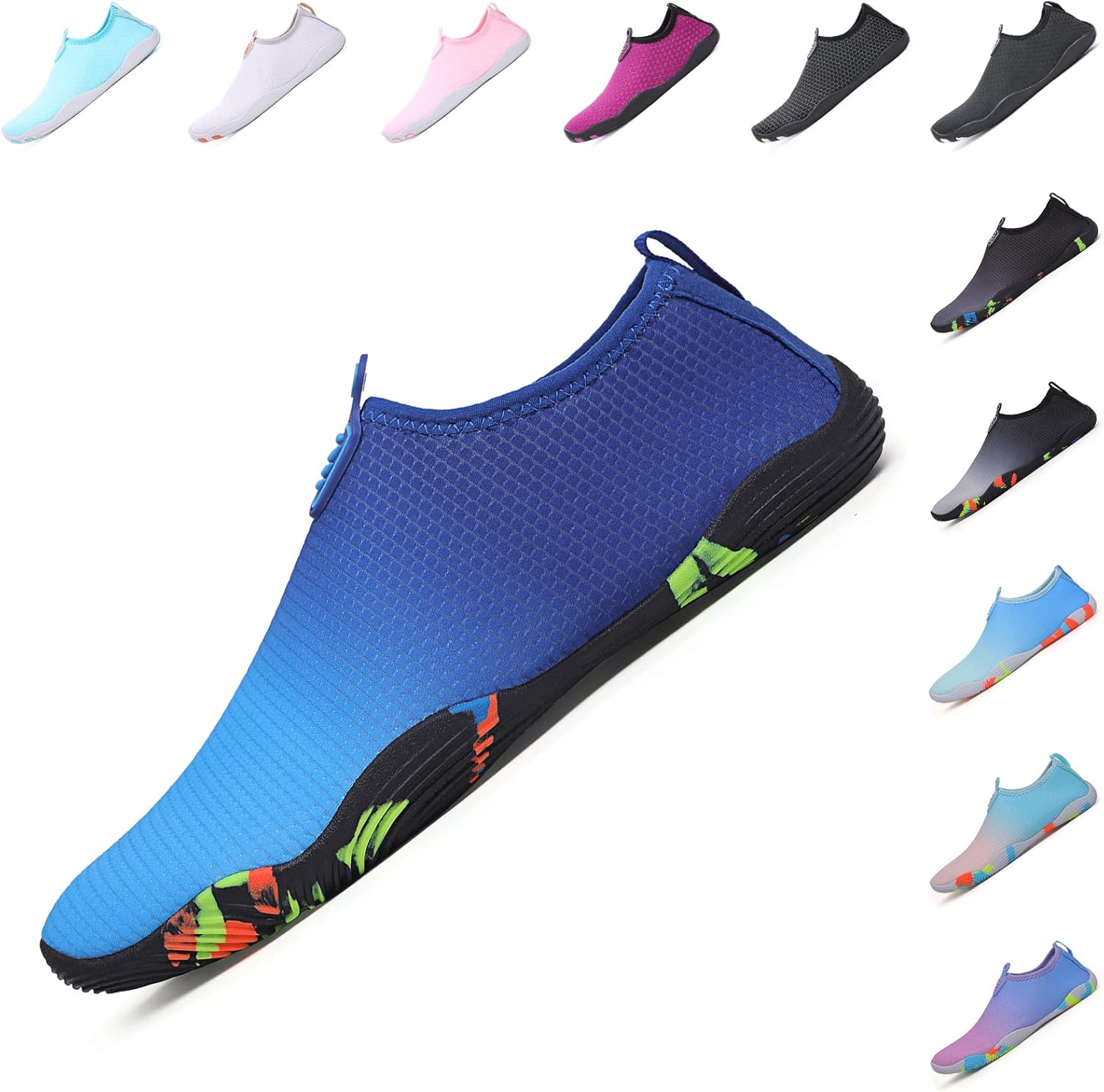 Baofular Water Shoes Women Mens Barefoot Beach Aqua Swim Shoes Quick Dry Lightwe...