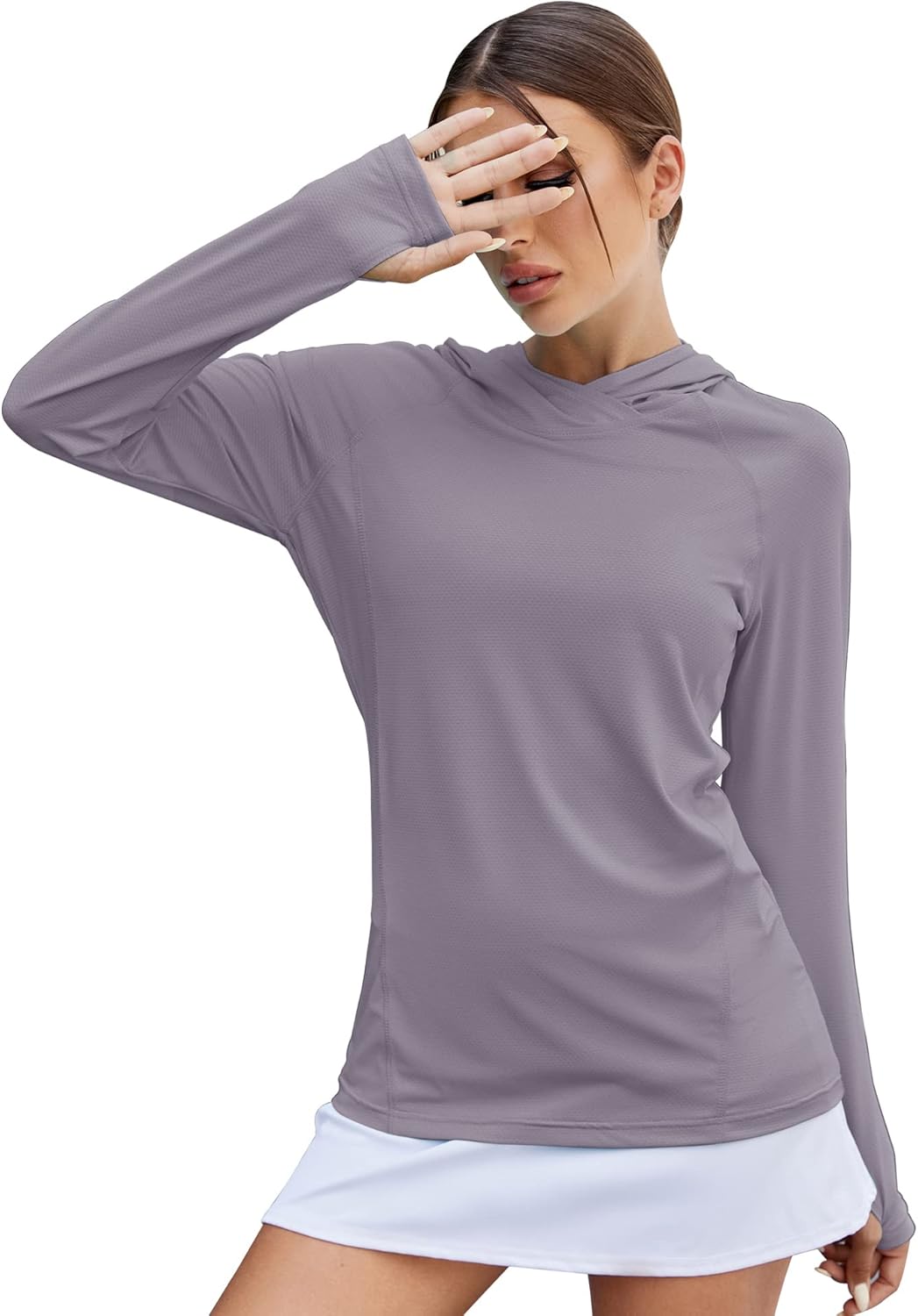 LUYAA Women's Hoodie, Special Sun Protection Shirt with UPF 50, Innovative Breat...