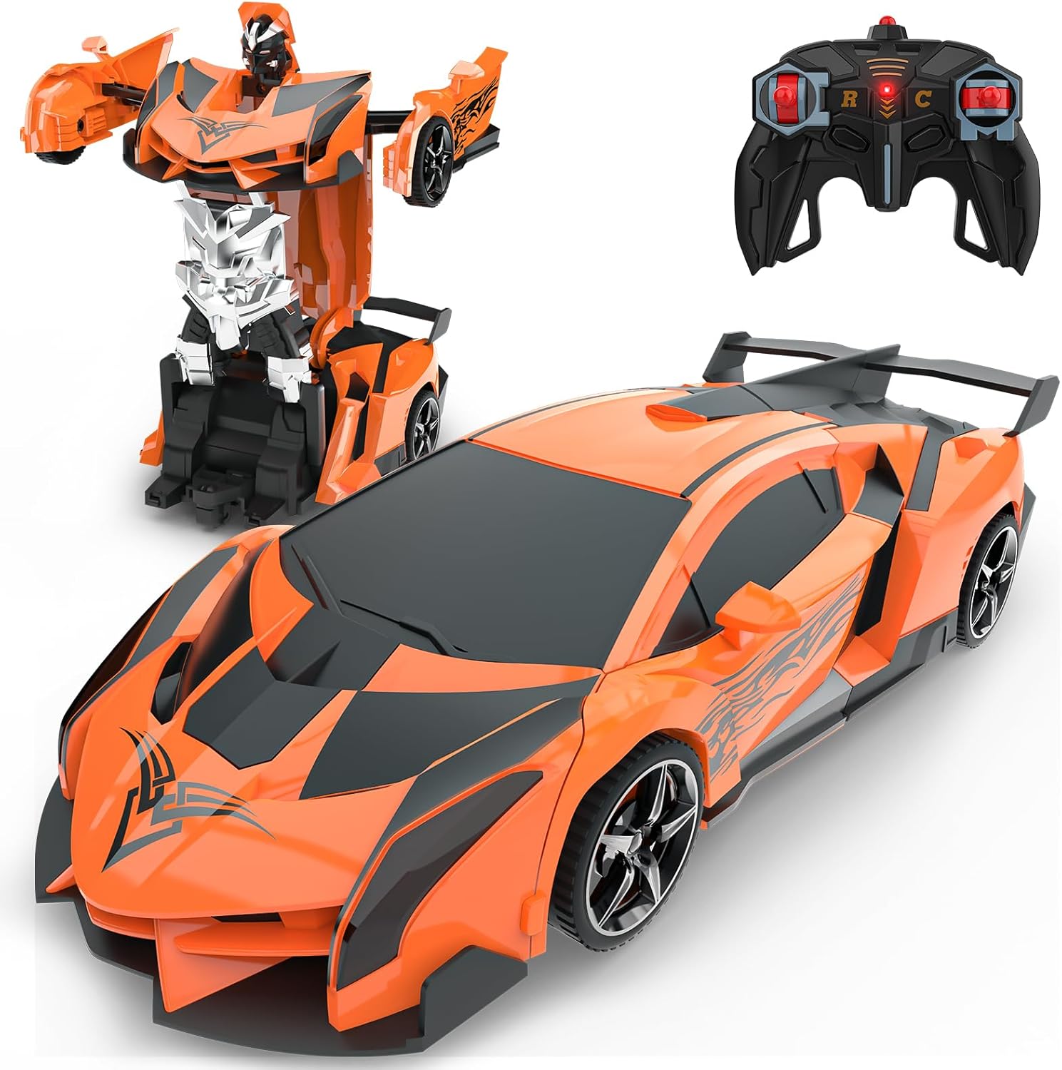 BLUEJAY Transform Rc Cars for Boys, Special Remote Control Car for 4-7 and 8-12,...