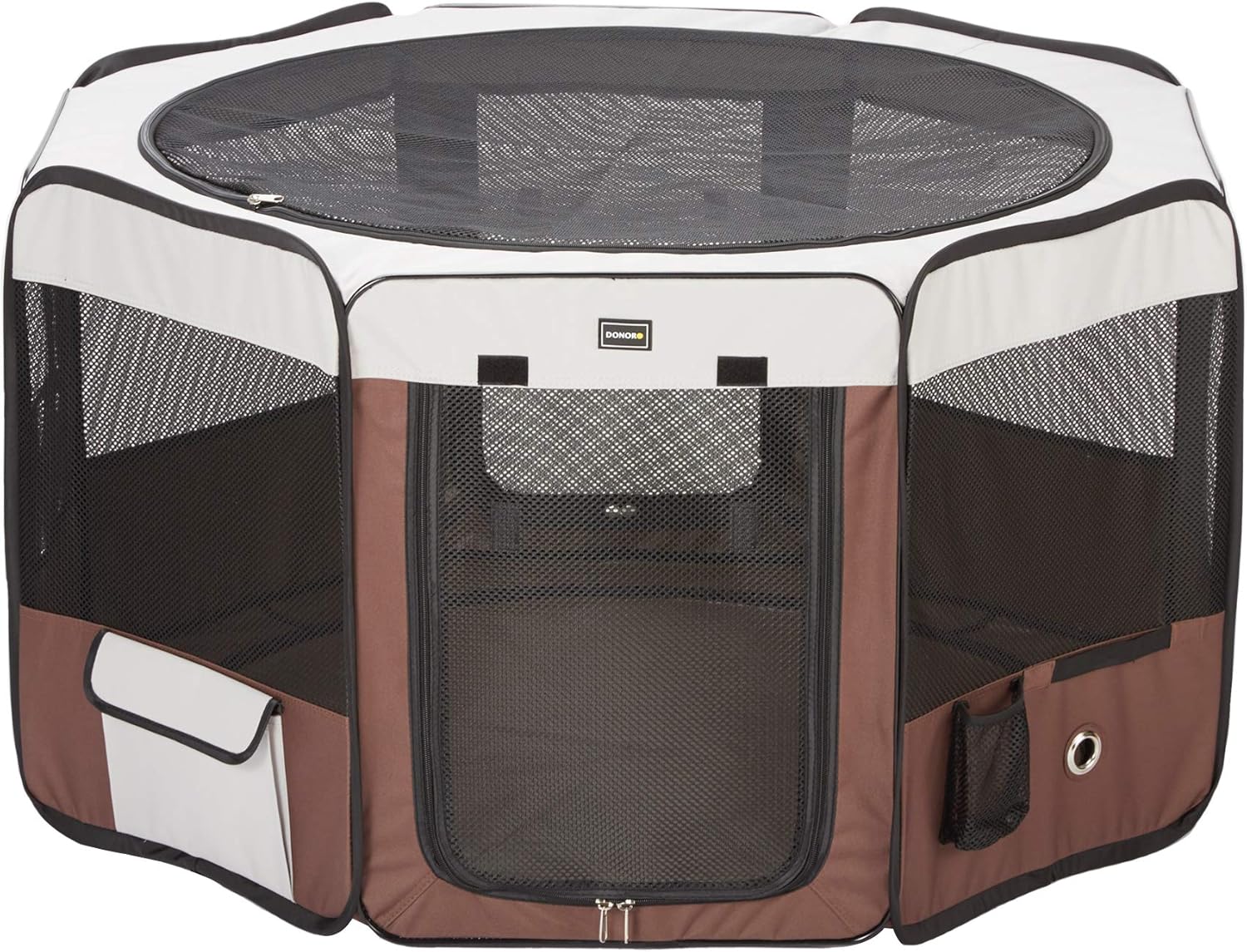 DONORO Dog Playpen, Special Portable Pet Playpen for Small Dog/Cat/Rabbit/Chicks...