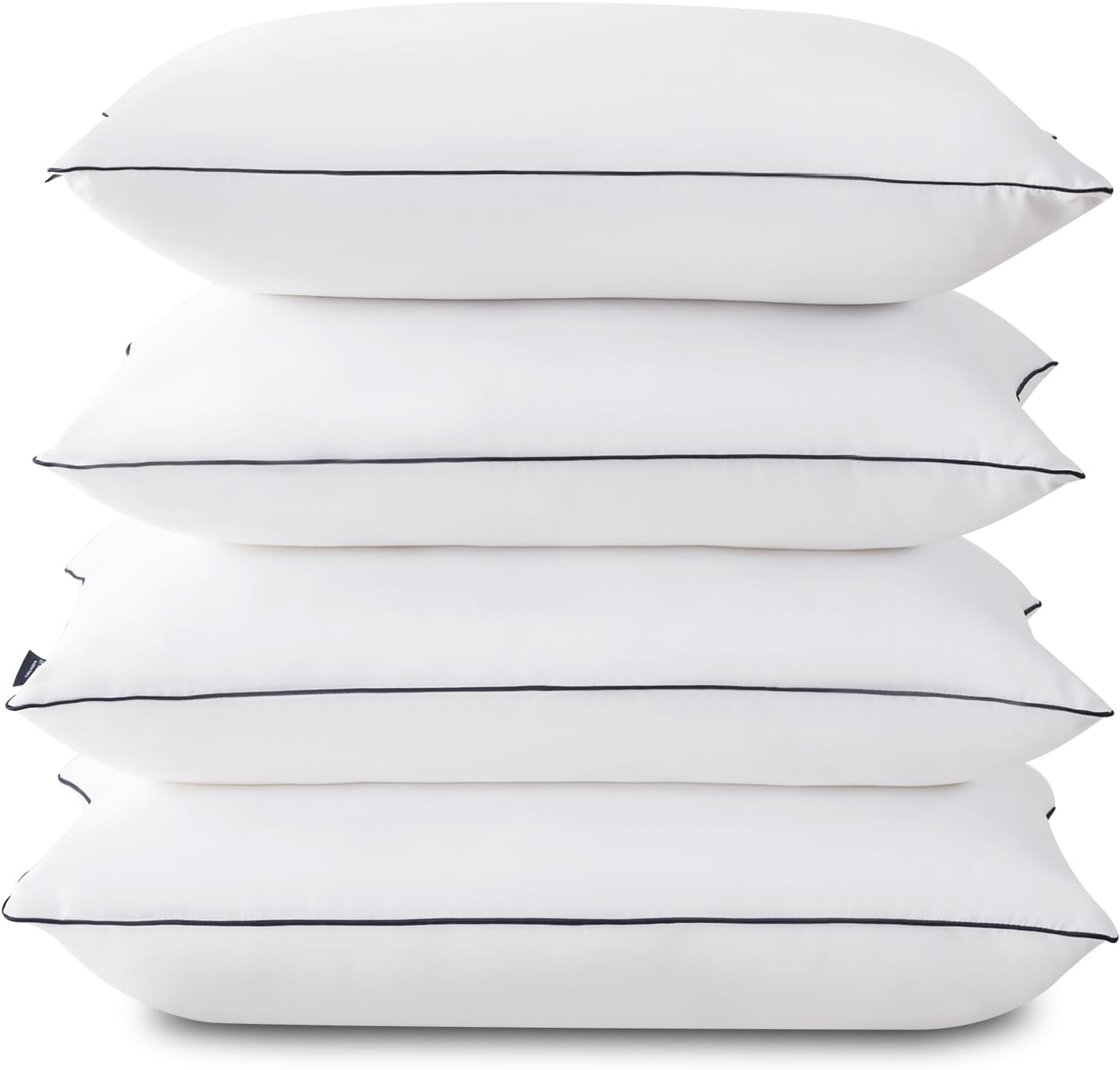 GOHOME Pillows Queen Size Set of 4 - Bed Pillows for Sleeping 4 Pack, Cooling Su...
