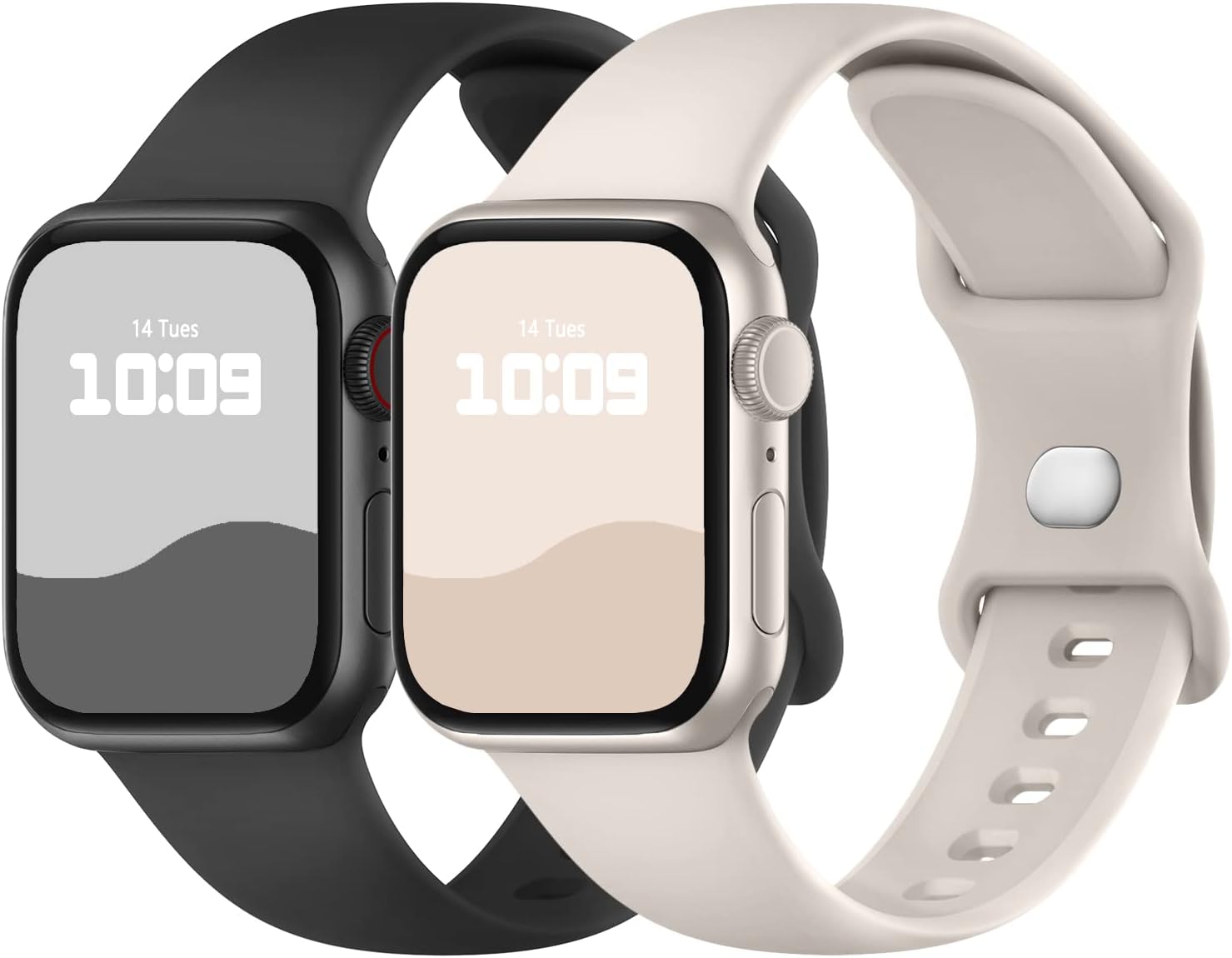 Adepoy 2 Pack Strap, Special Straps Compatible with Apple Watch, High-Quality So...