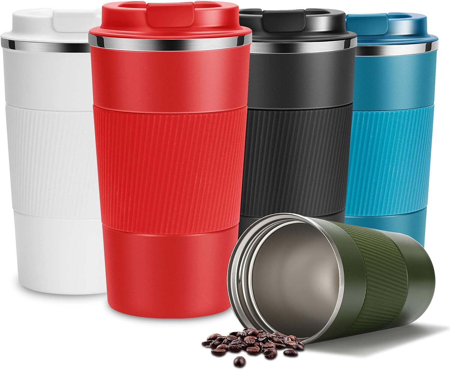 Yinjamp Travel Mug, Special Insulated Coffee Cup with Vacuum Insulation, Innovat...