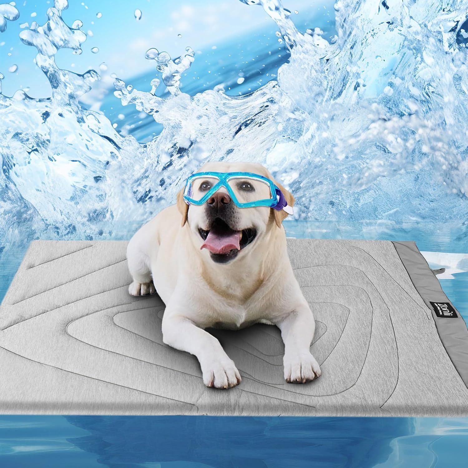 ZonLi Dog Cooling Mat, Special Cooling Pad Waterproof for Pets, Innovative Pet C...